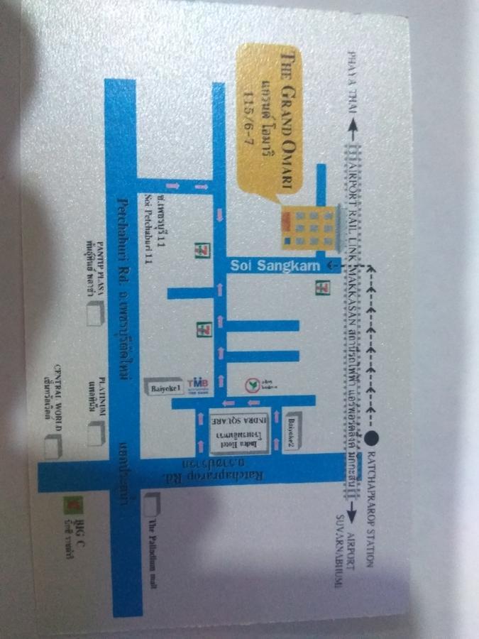 Grand Omari Hotell Bangkok Exteriör bild