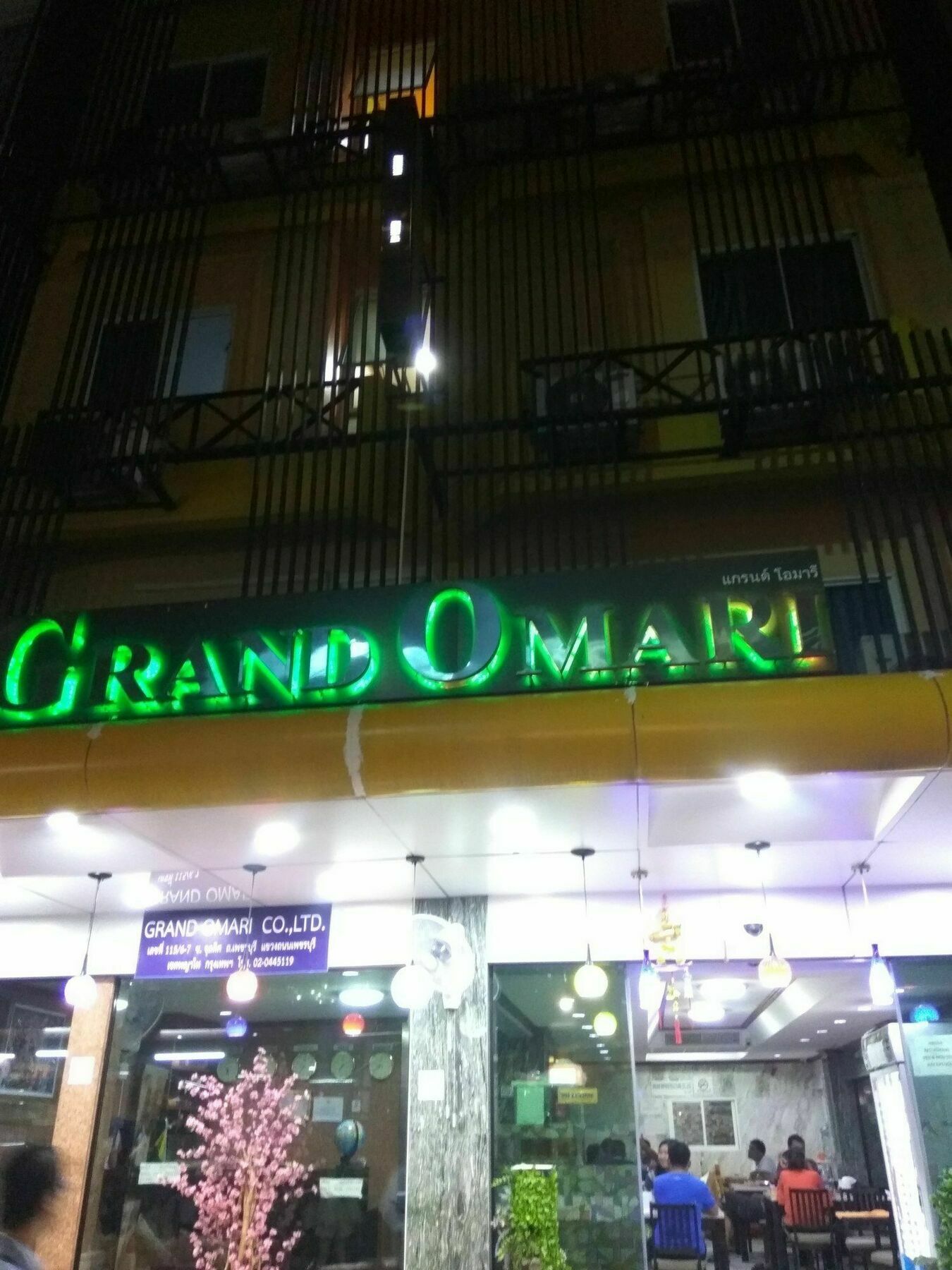 Grand Omari Hotell Bangkok Exteriör bild